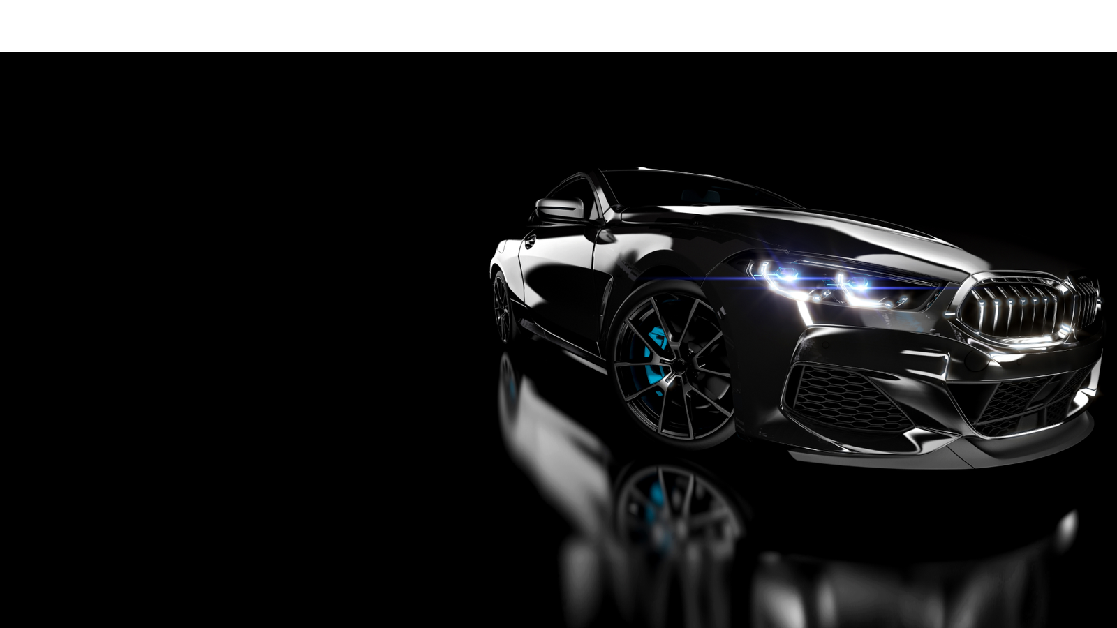 Performance car hero image