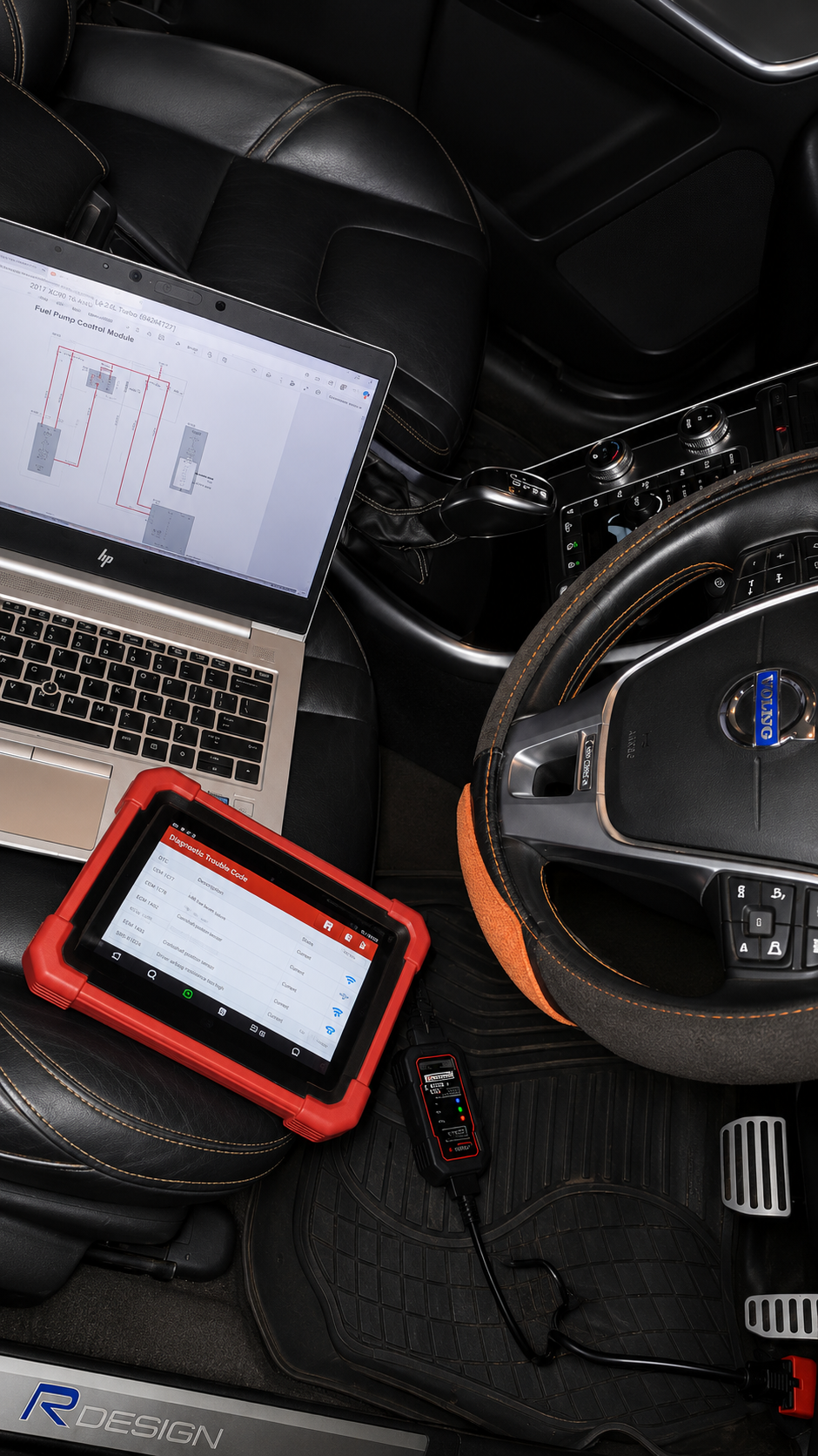 Vehicle diagnostics in progress at AJTEC